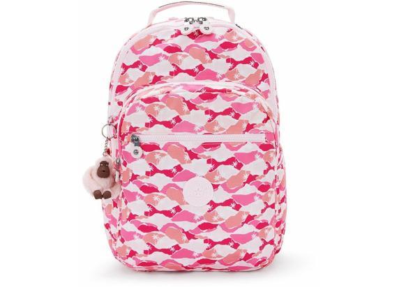 Kipling Seoul Lap Pink Palm