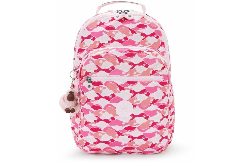 Kipling Seoul Lap Pink Palm